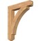 Ekena Millwork Thorton Craftsman Smooth Bracket, Western Red Cedar, 5 1/2"W x 34"D x 40"H BKT06X34X40THR04SWR - alternate 1